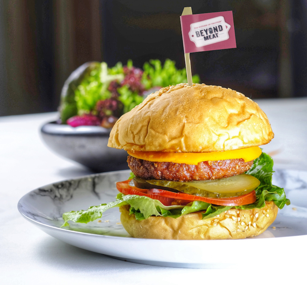 Le Beyond Meat burger vegan arrive à paris